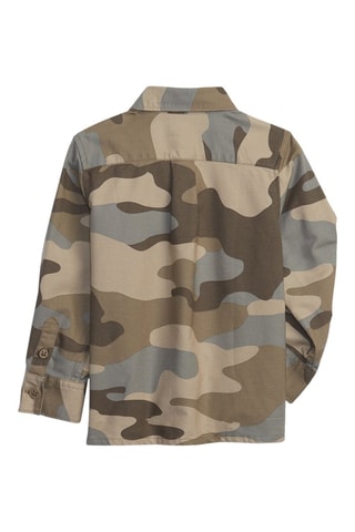 Camisa de algodón orgánico - Caqui