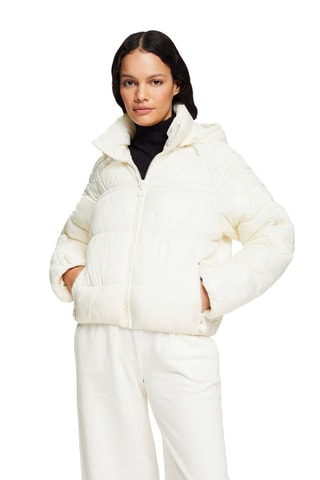 Anorak con capucha - Blanco