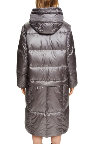 Anorak largo - Plateado