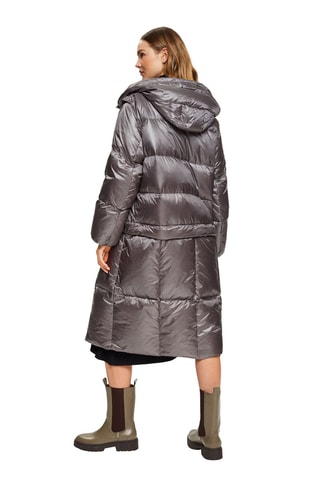 Anorak largo - Plateado