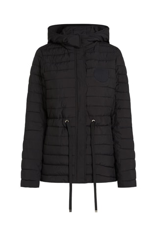 Anorak con capucha - Negro