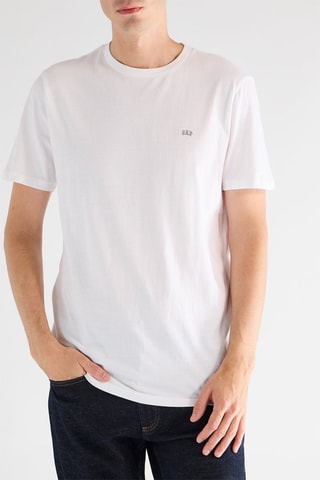 2 camisetas - Blanco y azul marino