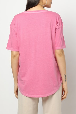 Camiseta de algodón orgánico - Rosa