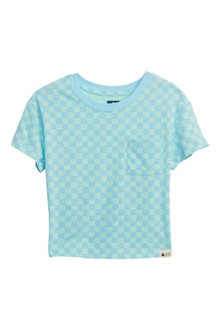 Camiseta de algodón orgánico - Celeste