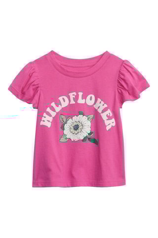 Camiseta de algodón orgánico - Rosa