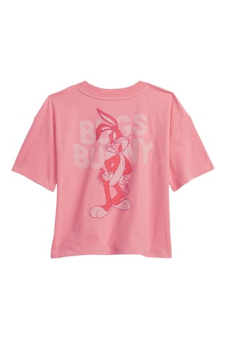 Camiseta Bugs Bunny Looney Tunes - Rosa