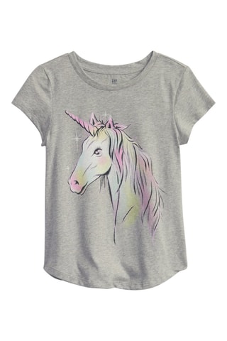 Camiseta de algodón orgánico - Gris jaspeado