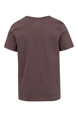 Camiseta de algodón orgánico - Marrón