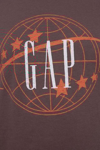 Camiseta de algodón orgánico - Marrón