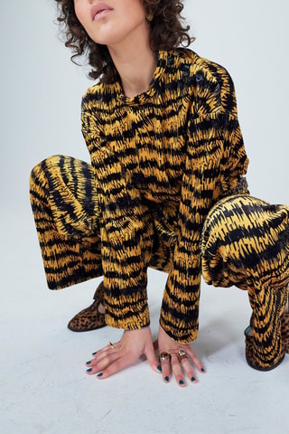 Blusa - Amarillo y negro