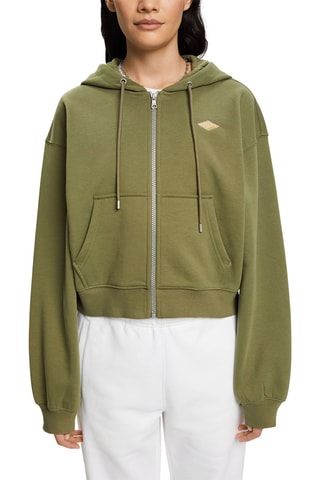 Sudadera con capucha - Caqui