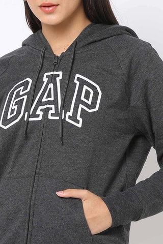 Sudadera con capucha - Gris