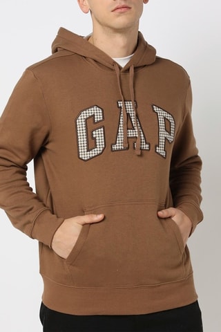 Sudadera con capucha - Marrón