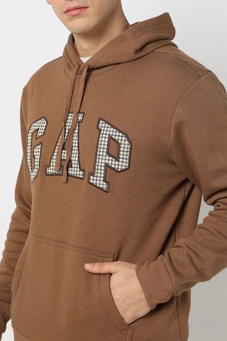 Sudadera con capucha - Marrón