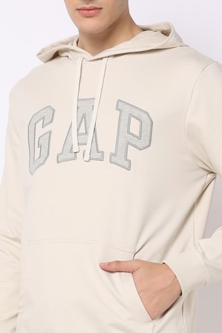 Sudadera con capucha - Blanco