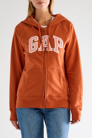 Sudadera con capucha - Naranja