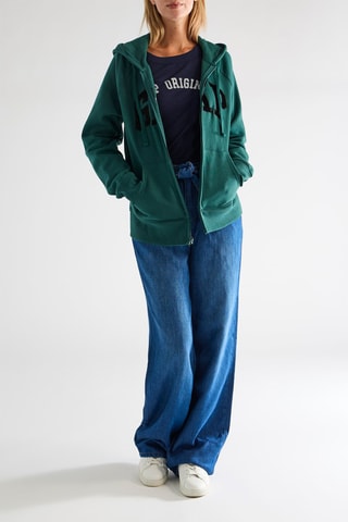 Sudadera con capucha - Verde