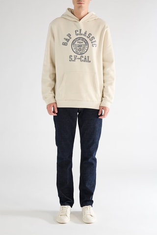 Sudadera con capucha - Crudo