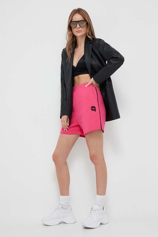 Short de algodón orgánico - Fucsia