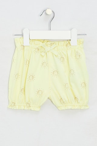 Cubrepañal de algodón orgánico - Amarillo