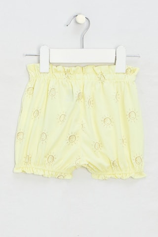 Cubrepañal de algodón orgánico - Amarillo