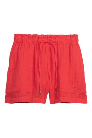 Short de tiro alto - Rojo