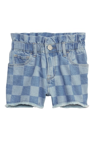 Short vaquero - Azul