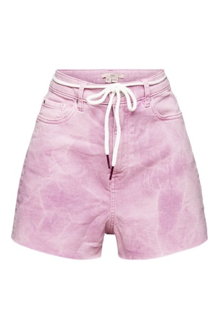 Short vaquero de tiro alto - Malva