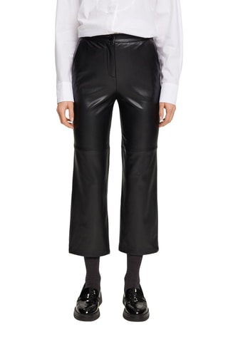 Pantalón pirata de tiro alto - Negro