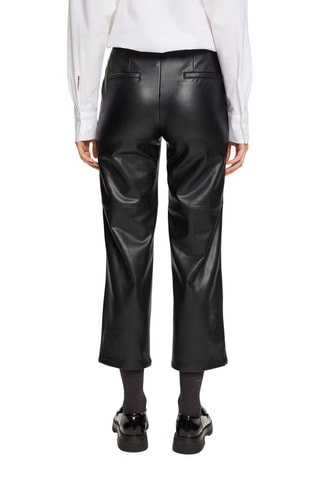 Pantalón pirata de tiro alto - Negro