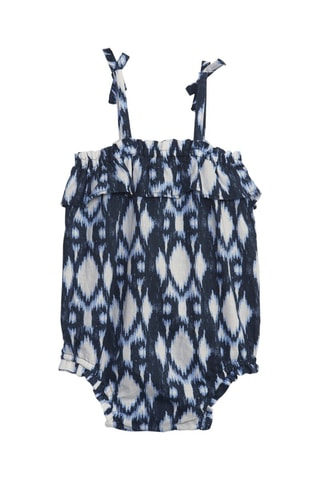 Pelele de lino - Azul