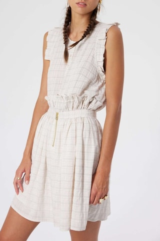 Falda recta - Blanco