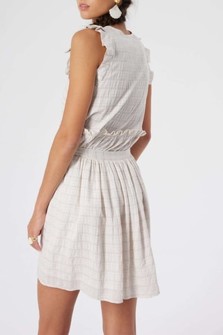 Falda recta - Blanco