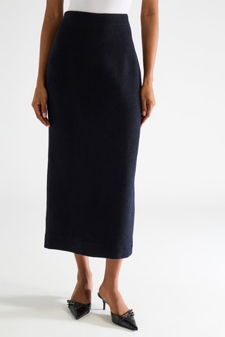 Falda de tubo - Azul marino