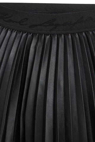 Falda plisada - Negro