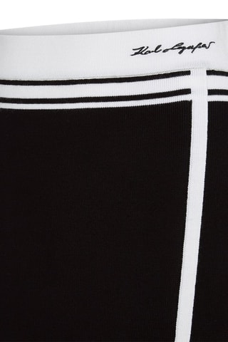 Falda cruzada - Negro