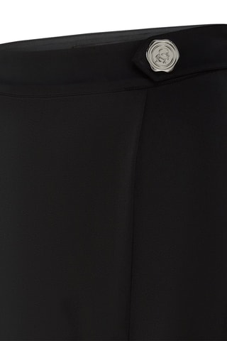 Falda cruzada - Negro