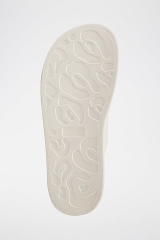 Sandali platform in pelle - Bianco