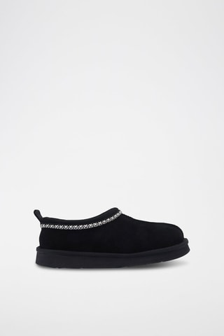 Socas em couro de carneiro - Preto