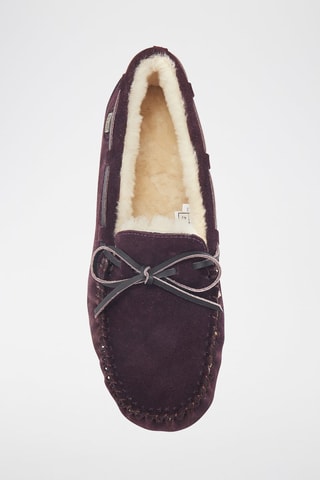 Scarpe da barca in pelle di montone - Bordeaux