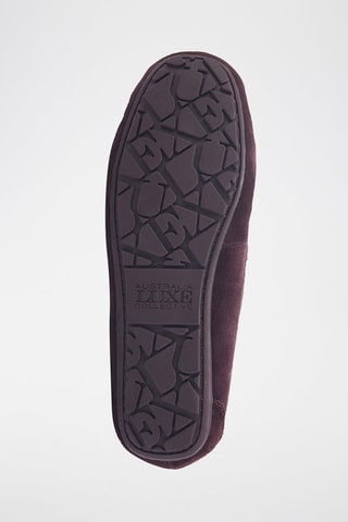 Scarpe da barca in pelle di montone - Bordeaux