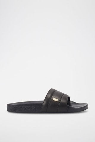 Leren Muiltjes - Zwart