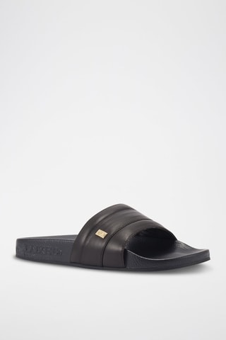 Leren Muiltjes - Zwart