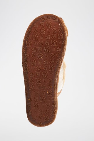 Mules em pelo de cabra e carneiro - Castanho