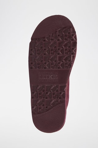 Botines de piel ovina - Burdeos