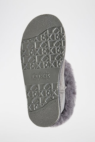 Botas de piel ovina forradas - Gris