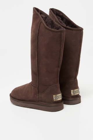 Botas de nobuk - Marrón