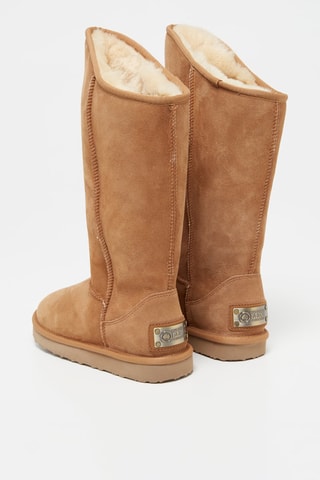 Botas de nobuk - Avellana