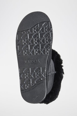 Botas de piel ovina forradas - Negro