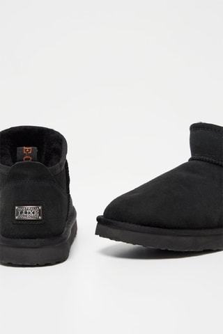 Botines de nobuk - Negro